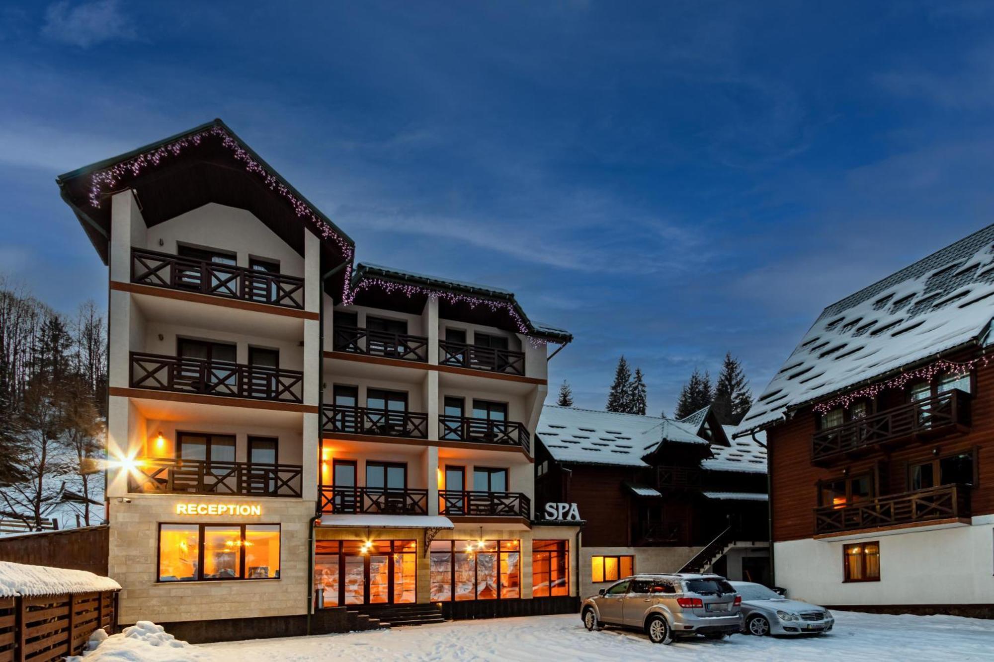 La Кrechunu Hotell Bukovel Eksteriør bilde