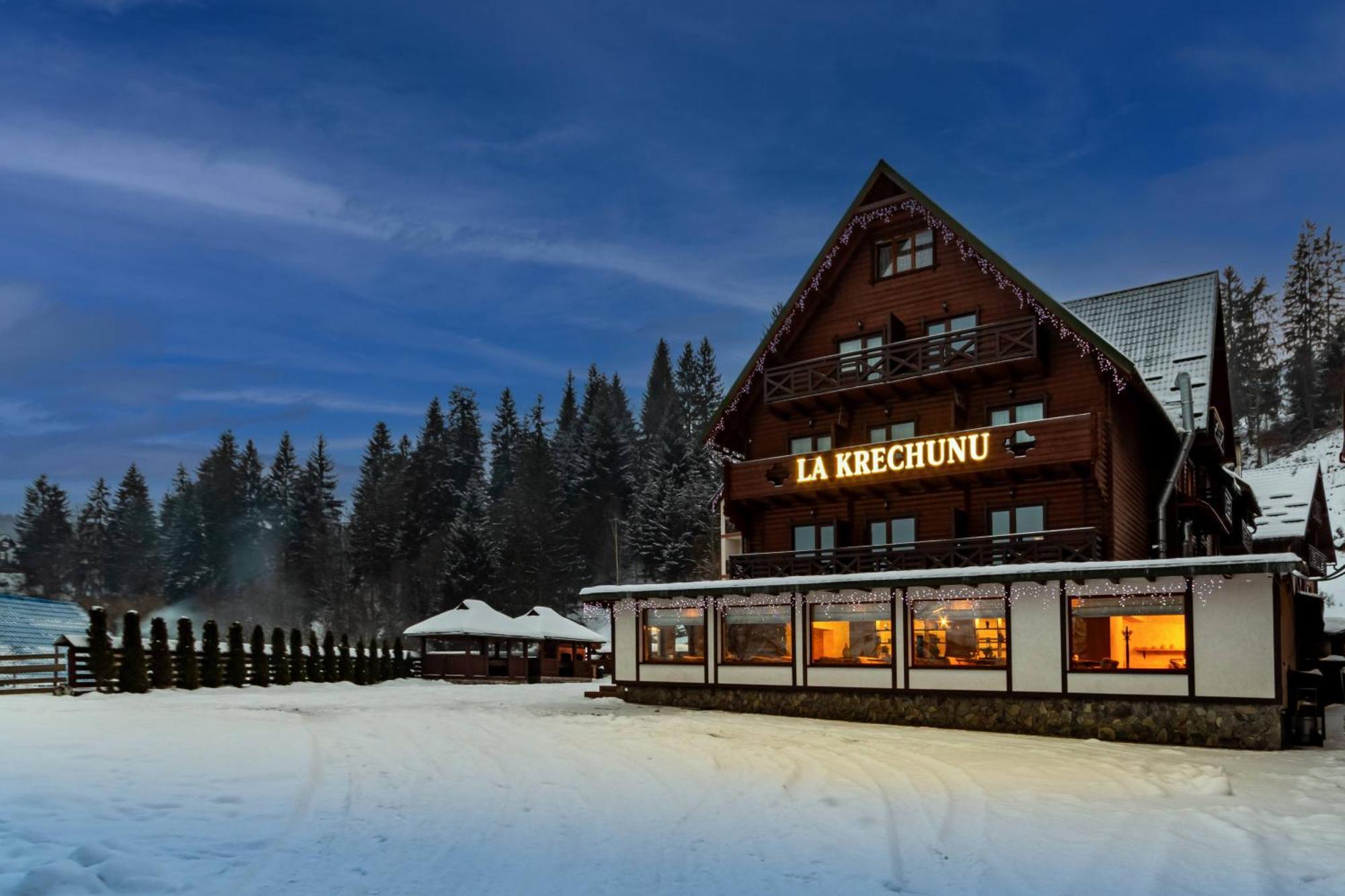La Кrechunu Hotell Bukovel Eksteriør bilde