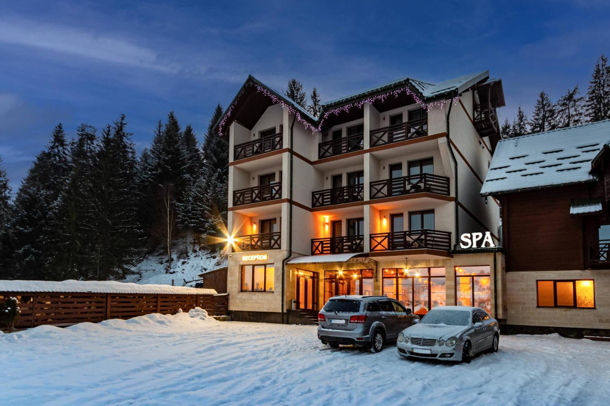La Кrechunu Hotell Bukovel Eksteriør bilde