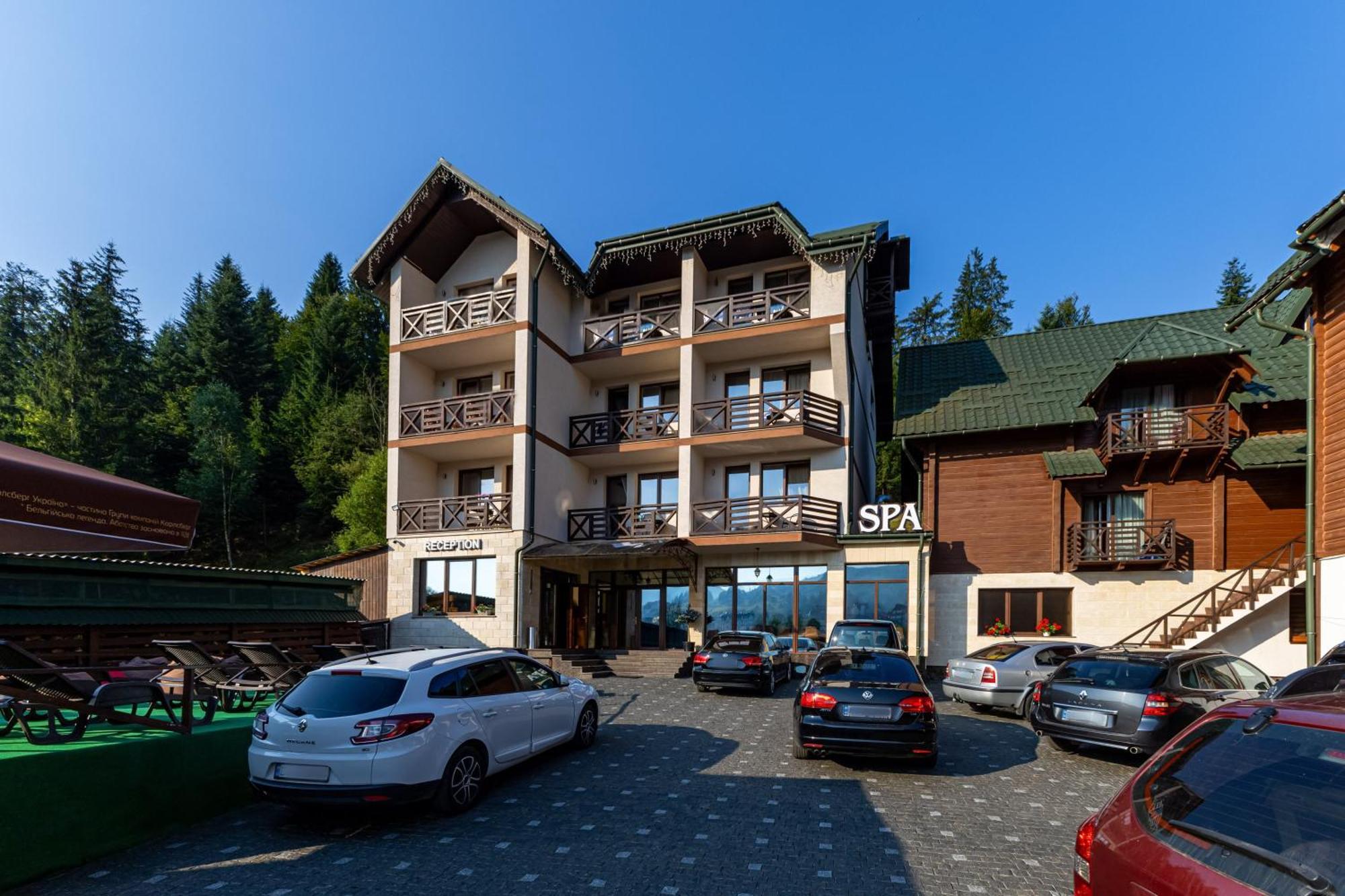 La Кrechunu Hotell Bukovel Eksteriør bilde